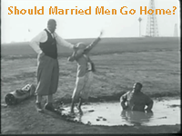 Movie clip, Should Married Men go Home?